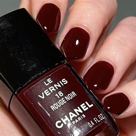 essie wicked chanel rouge noir